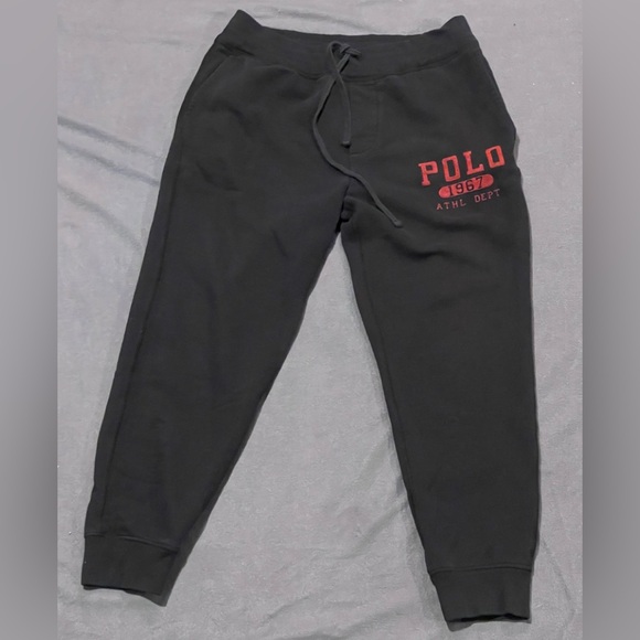 Polo Ralph Lauren sweatpants men’s size medium pre-owned condition‎ - Picture 1 of 8